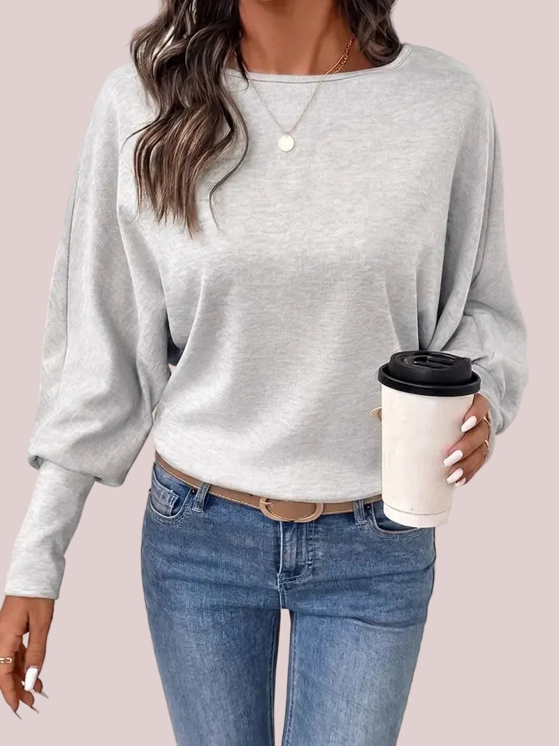 Women's Batwing Long Sleeve Casual Top