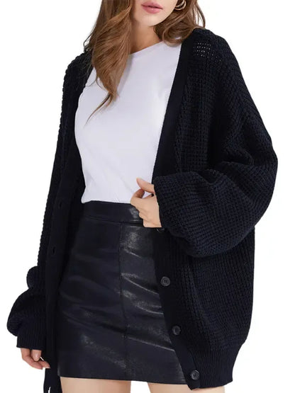 Women's Oversized Knitting Cardigan Sweater