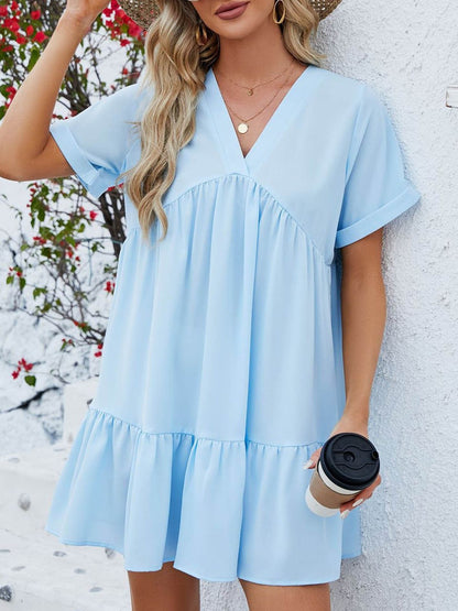 Women's Summer Loose Fit Babydoll Dress