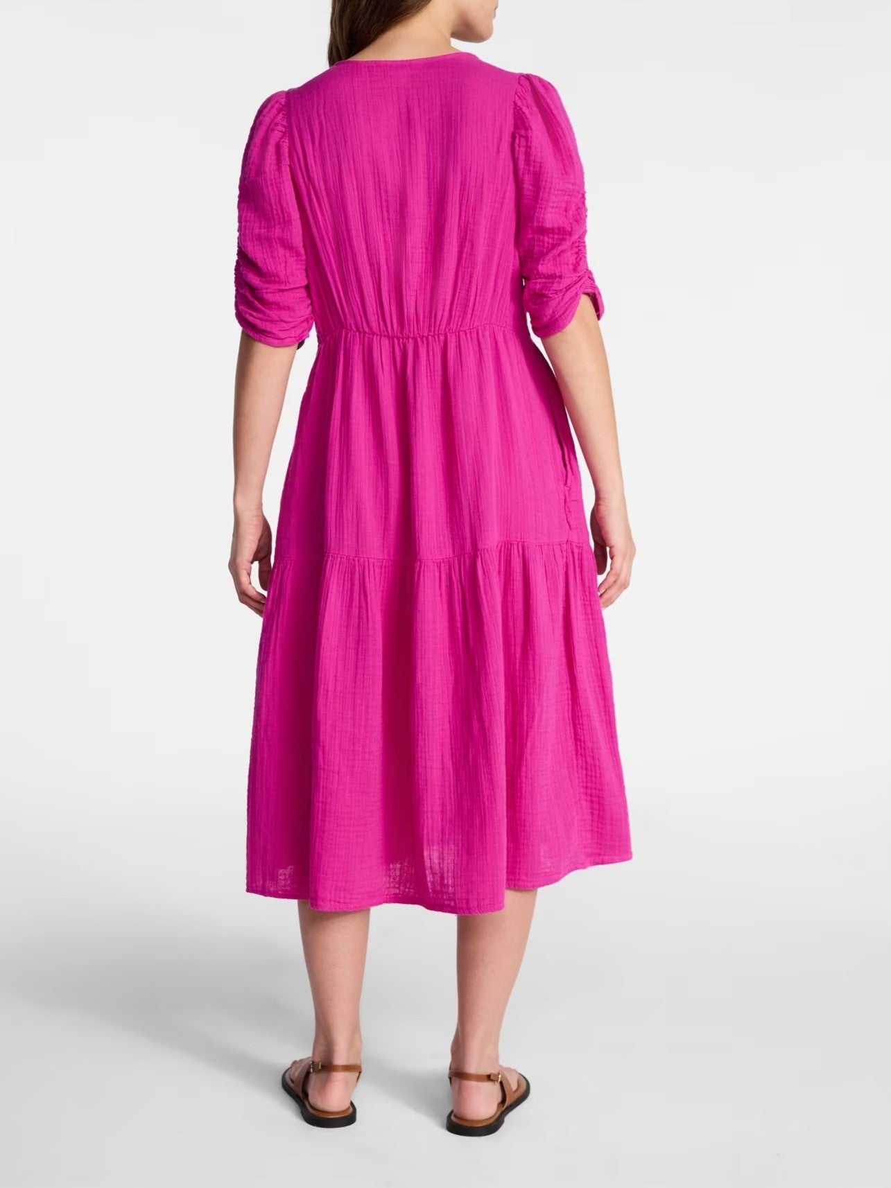 Women's Flowy Grace V-Neck Dress