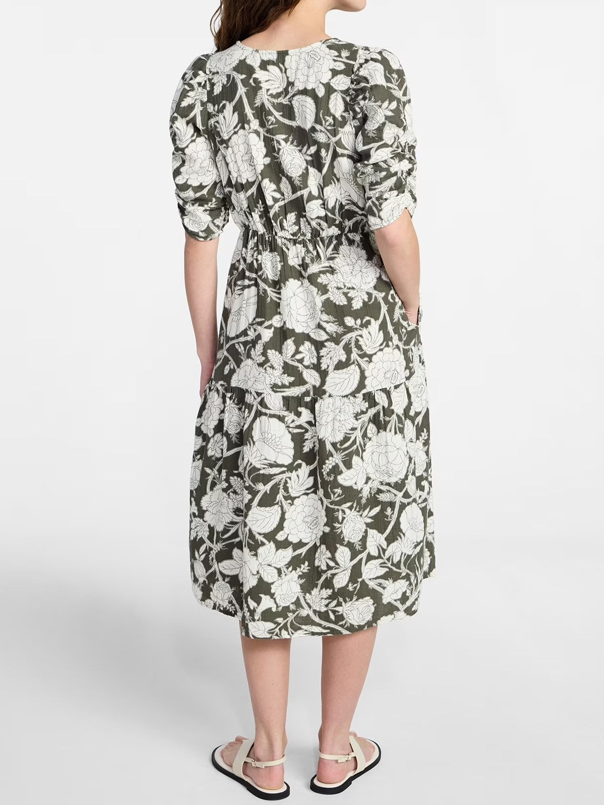 Women's Flowy Grace V-Neck Dress