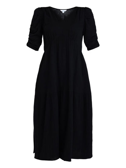 Women's Flowy Grace V-Neck Dress