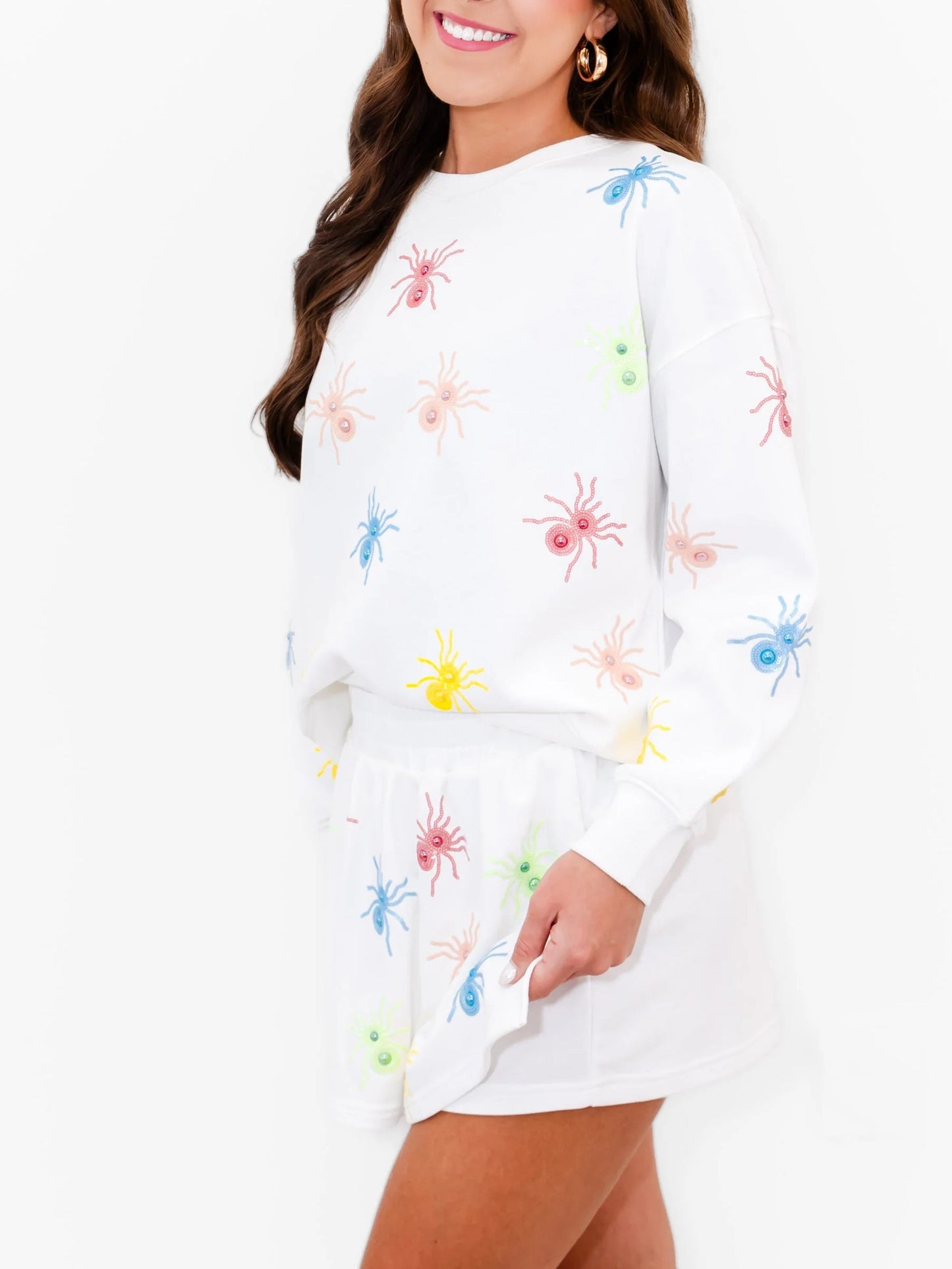 Women's Colorful Spider Matching Outfit
