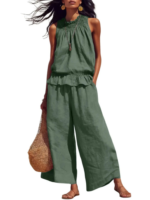 Women's Breathable Casual Summer Two-Piece Outfit
