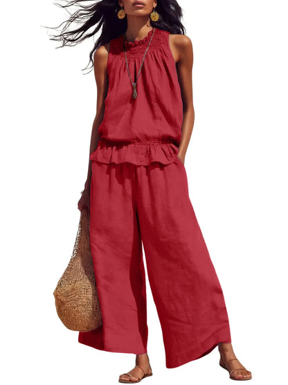 Women's Breathable Casual Summer Two-Piece Outfit