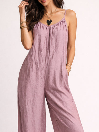 Women's Relaxed Fit Jumpsuit for Spring